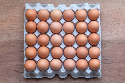 Eggs - 2.5 dozen extra large brown eggs