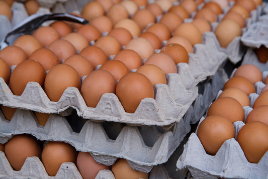 Eggs - 2.5 dozen extra large brown eggs